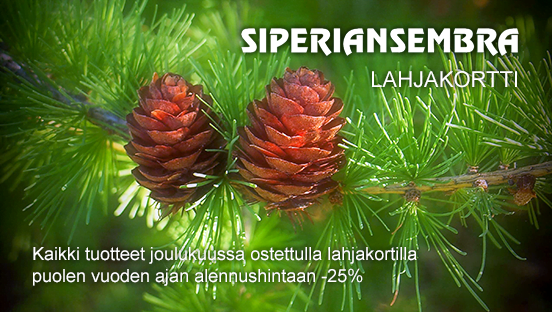 Siperiansembra lahjakortti