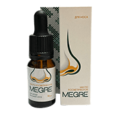  Kosmeettinen öljy «MEGRE» nenän hoitoon, 10 ml
